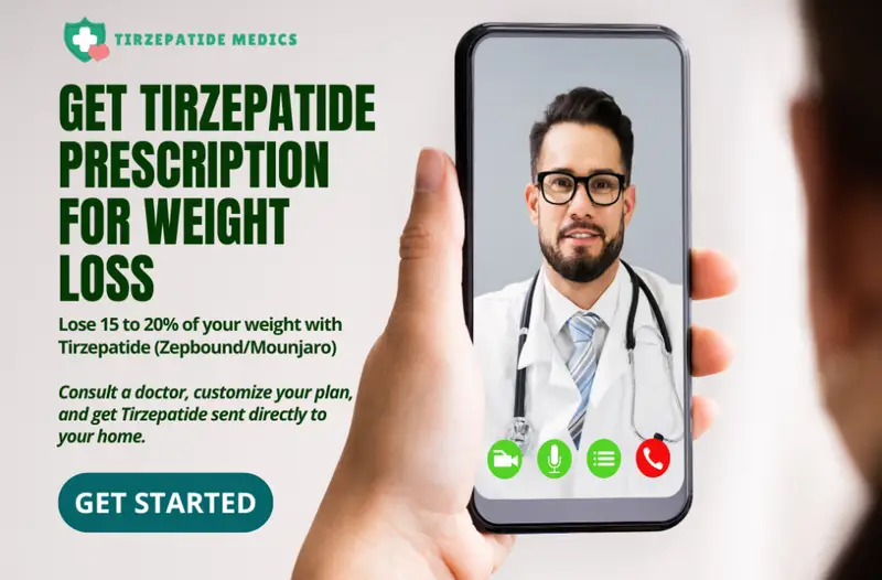 Get Tirzepatide Prescription for Weight Loss